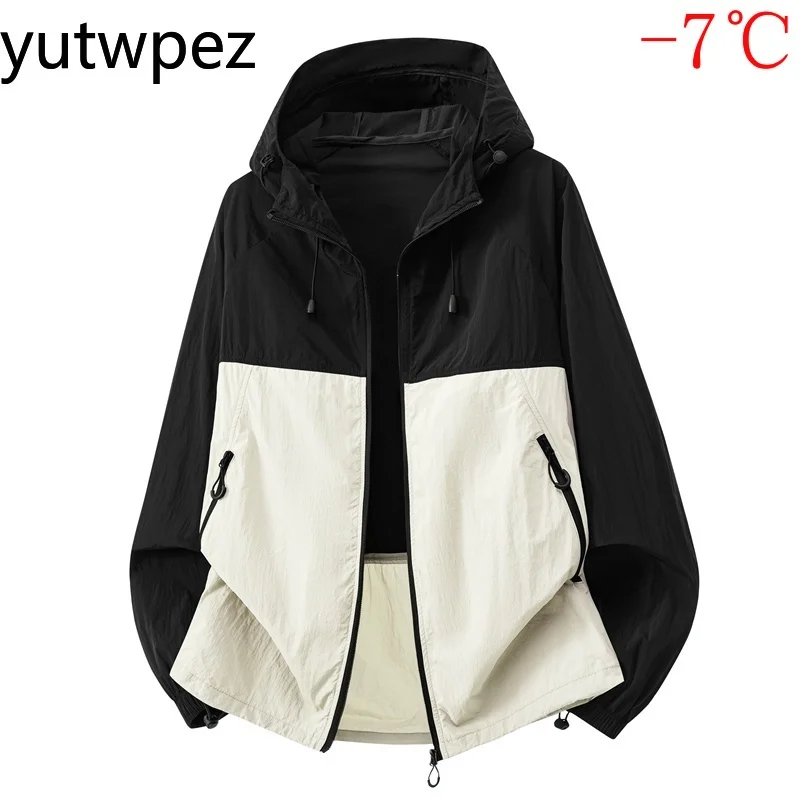Fishing Sunscreen Outwear UPF50+ Sun Protection Skin Coat Breathable Ultra-Thin Hooded Jacket Outdoor Sports Lightweight Cycling view 6