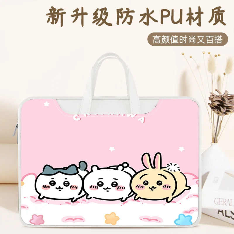 Hachiware Handbag Waterproof Shockproof Notebook Computer Laptop Cartoon Sleeve Case Macbook Air Pro Gift Chiikawa Kawaii Anime
