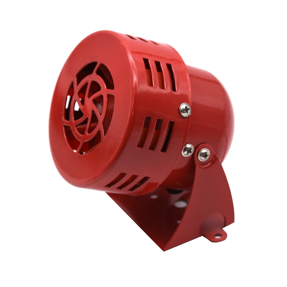 12V Sirenenhorn Mini 110dB Rote Luftschutzsirene Lautsprecher Alarm Auto LKW Sound Elektrisch Angetriebene Druckluft-Hupe Laut – Detail 8