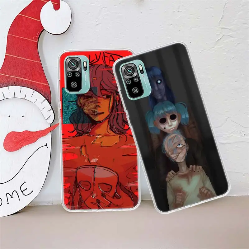 Sally Face Game Phone Case For Xiaomi Redmi Note 13 Pro Plus 5G 12 12C 10 9 8 7 6 10A 10C 9A 9C 9T 8A 7A 6A K60 K70 Pro Cover Ca