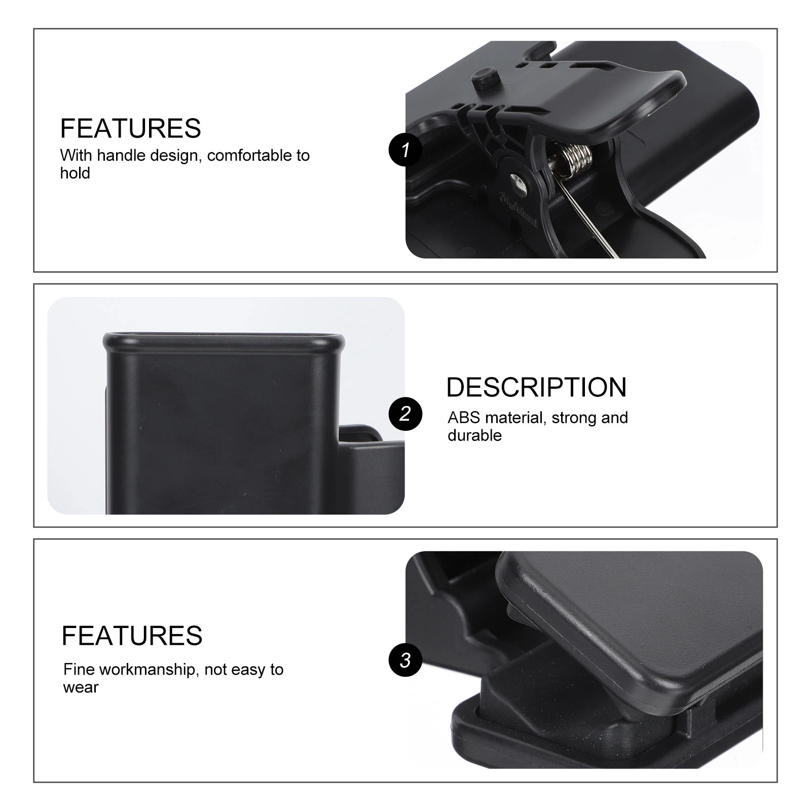

Drum Stick Storage Bucket Portable Drumstick Holder Clip Barrel Multipurpose Container for Electronic Abs Sticks