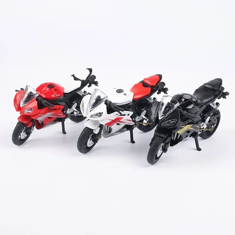 1:18 Yamaha Motorcycle High Simulation Diecast Metal Alloy Model car Collection Kids Toy Gifts