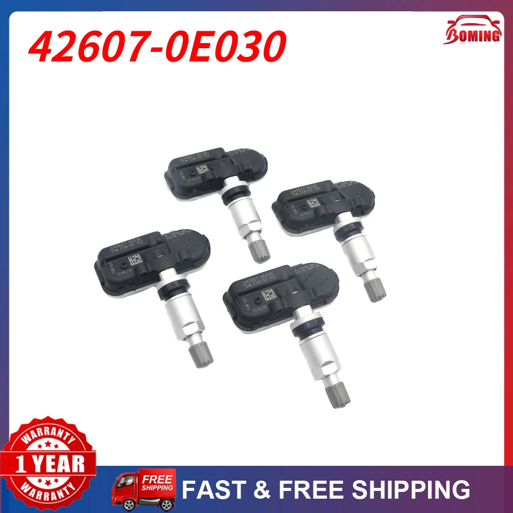 

Датчик давления в шинах TPMS для Toyota Sienna 2021-2025, 315 МГц, 42607-0E030, 1/4 шт., НОВЫЙ