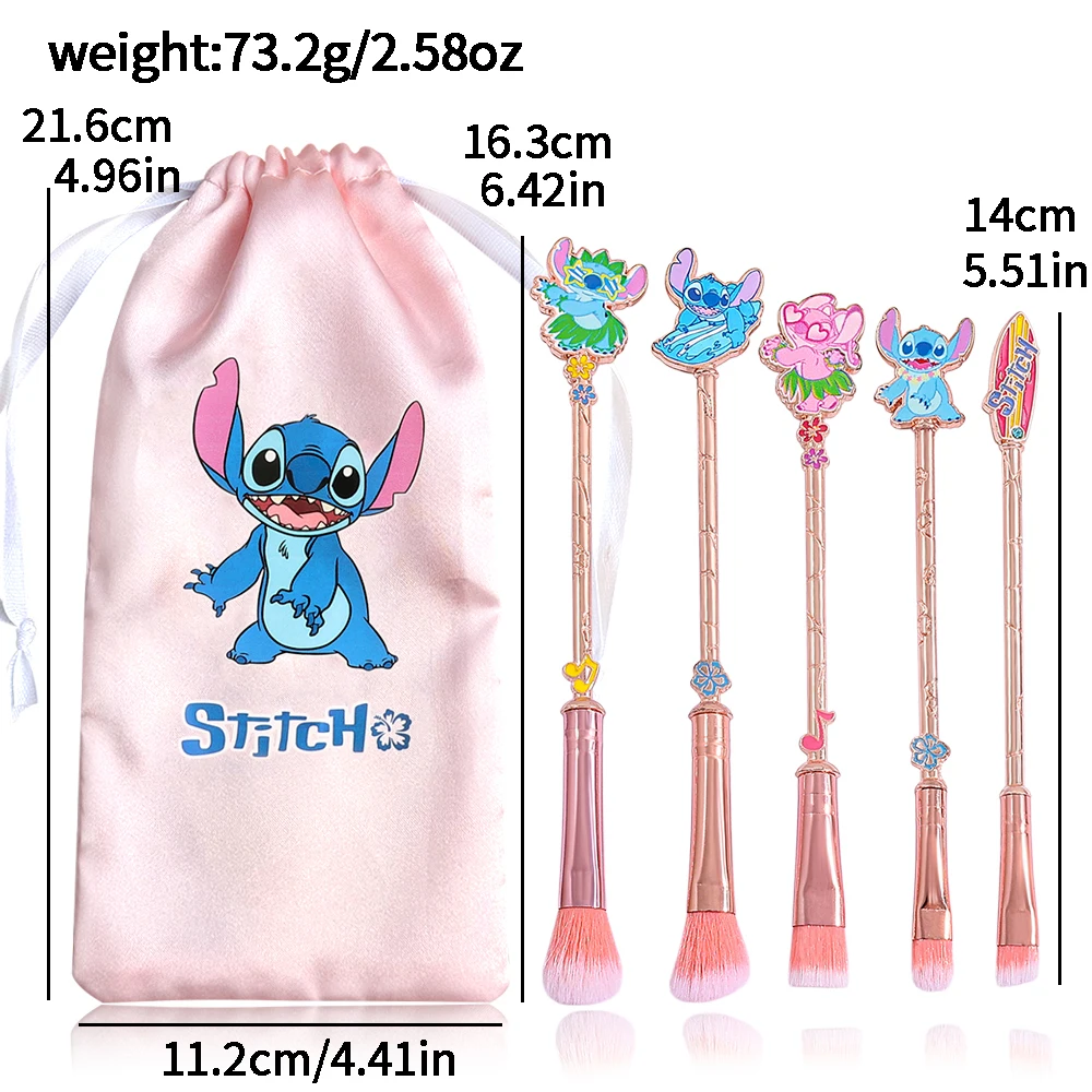 Juego de brochas de maquillaje profesional, brocha para detalles súper suave, base, corrector, brocha para sombra de ojos, herramienta de belleza para mujer, 5 uds.