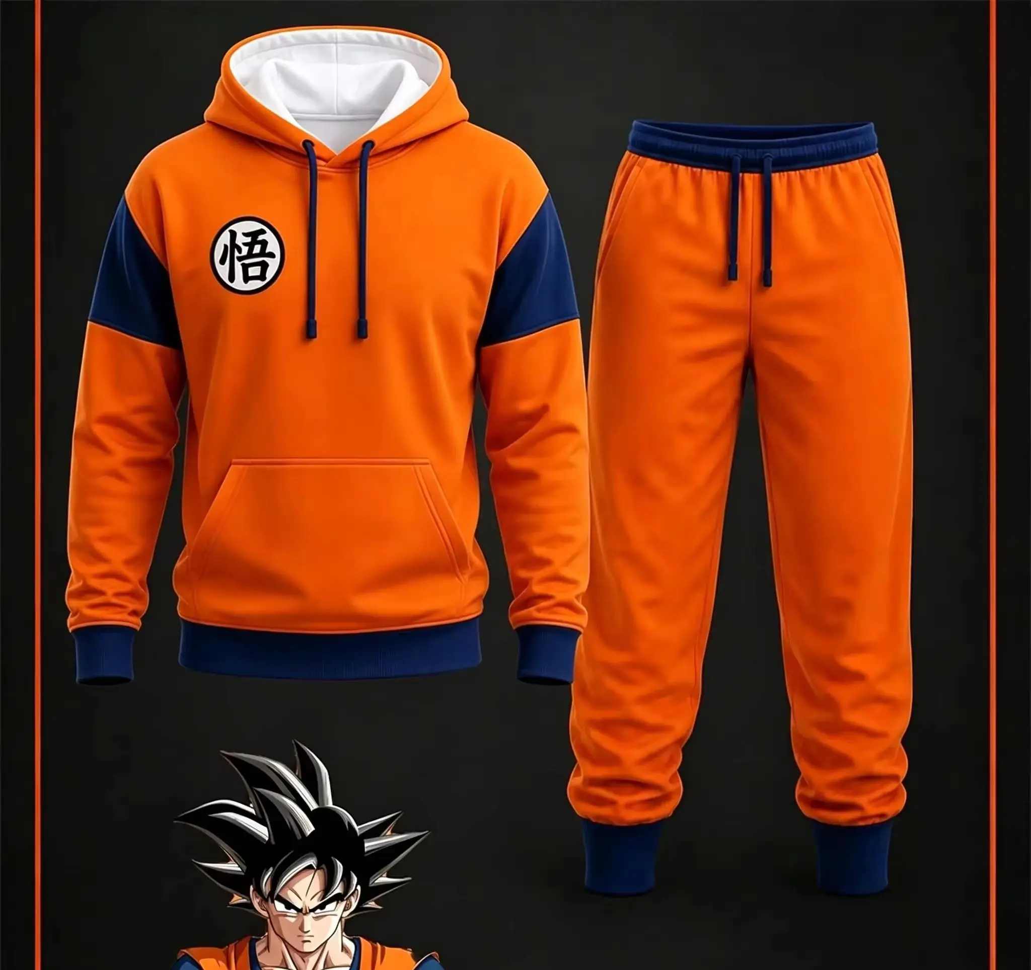 2026 Japan Anime Dragon Ball Goku Hoodie Fashion Casual 3D Printed Hoodies Unisex Hooded Long Sleve Sweatshirt Family Matching