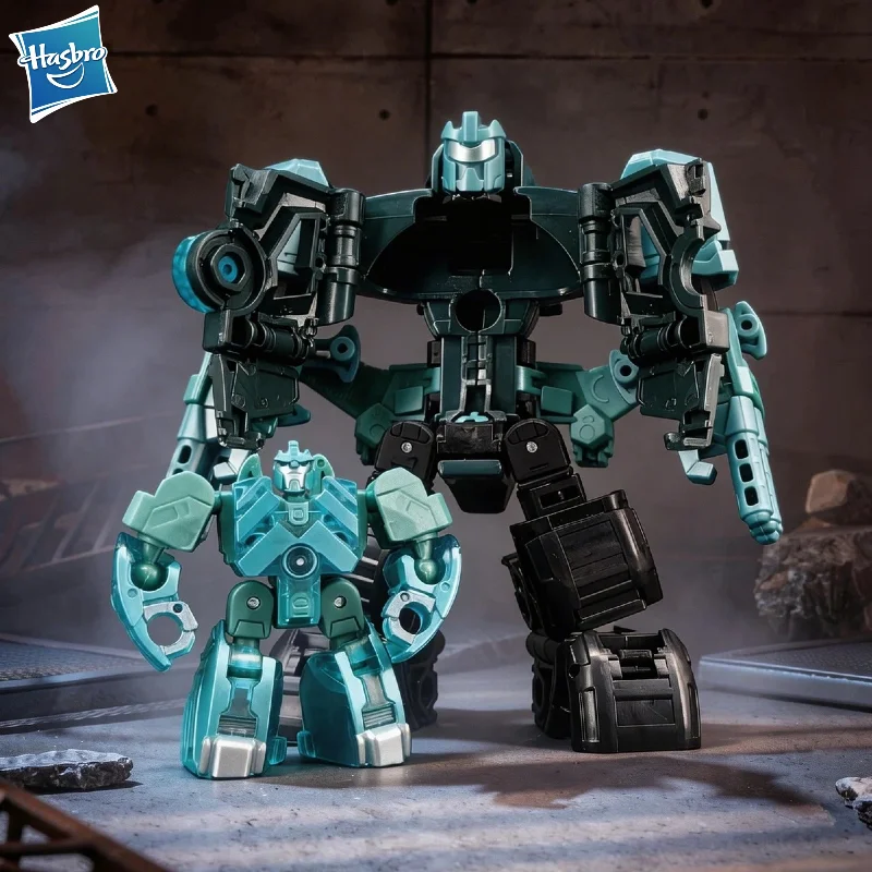 

【IN STOCK】Hasbro Transformable toys Age Of The Primes Deluxe Micronus Prime Action Figure Robot Toy Collection Gift Hobbie