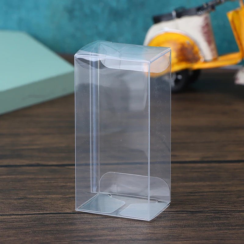 20PCS Model Car Toy Display Box For 1:64 Transparent PVC Storage Holder Clear Box Case Party Decor Clear Gift Display Case