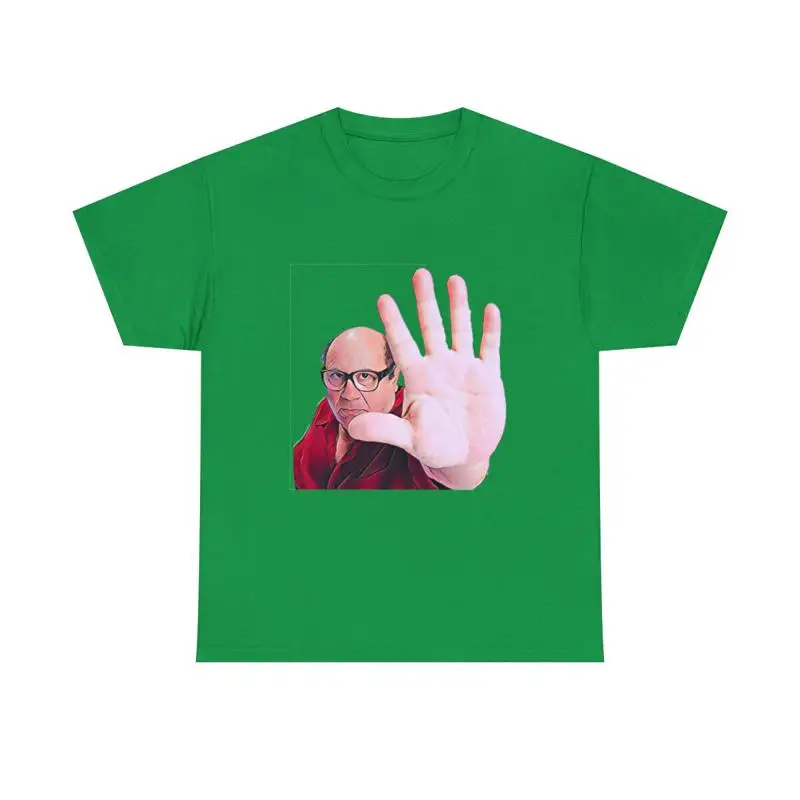 Danny Devito Frank Reynolds IASIP Camiseta de algodão pesado com estampa artística