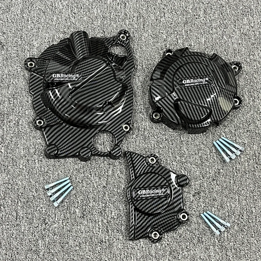 

Ninja ZX-4RR 24-25 Moto Engine Protection For KAWASAKI NinjaZX-25R 20-24 Engine Cover Motorcycle Protective Carbon Fiber Texture