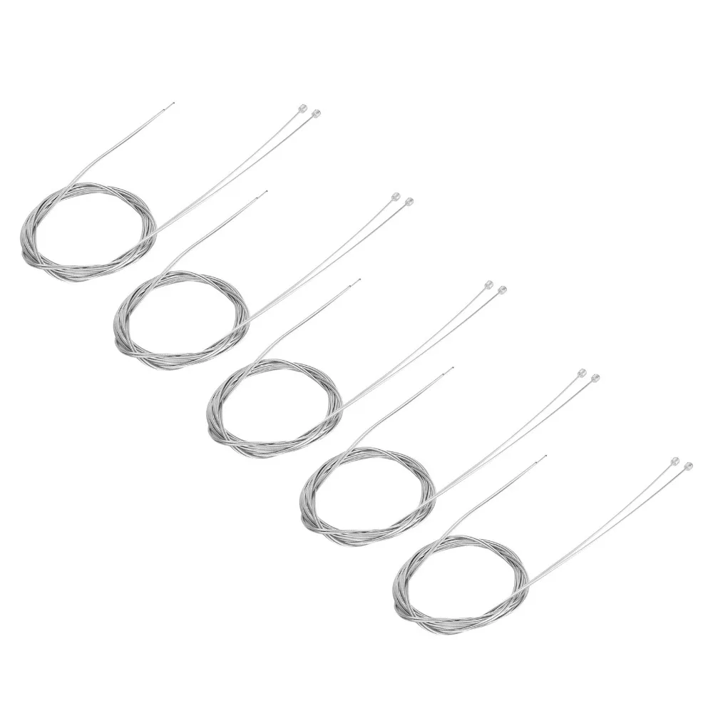 10PCS Stainless Steel Bike Shifter Cable Rustproof 2100mm × 1.2mm Bike Derailleur Wire High Performance Shift Cable Wire