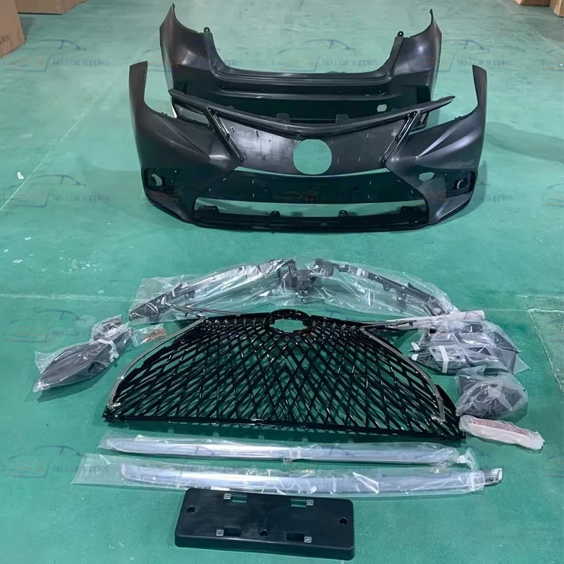 

Car Bumpers For Corolla 2019 2020 2021 2022 Year Facelift To Lexus Model With Front Grilles Rear