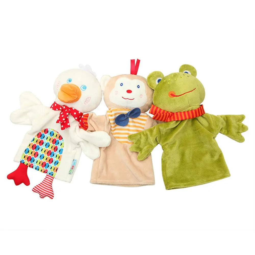 Marionnette à main en peluche pour enfants, jouets de créativité mignons, jouets en peluche au beurre, cadeaux pour enfants