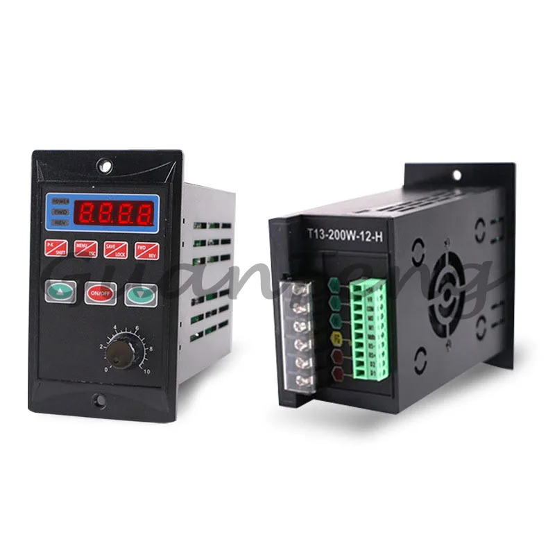 New 0.2KW inverter 220V input three-phase output 200W motor governor