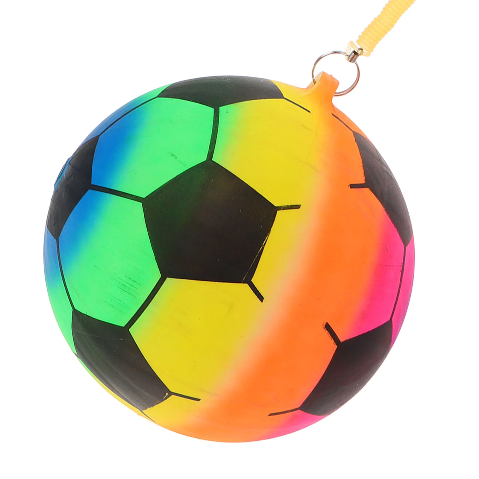 Palla giocattolo gonfiabile Giocattoli Palline rimbalzanti per bambini Gonfiare calcio Piccolo calcio per bambini in plastica divertente all'aperto