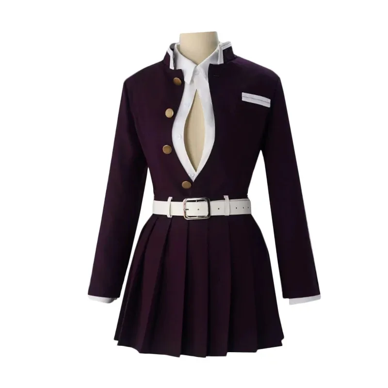 2025 aaa Anime Kanroji Mitsuri Cosplay Costume Dress Skirt Halloween Christmas Party Full Sets