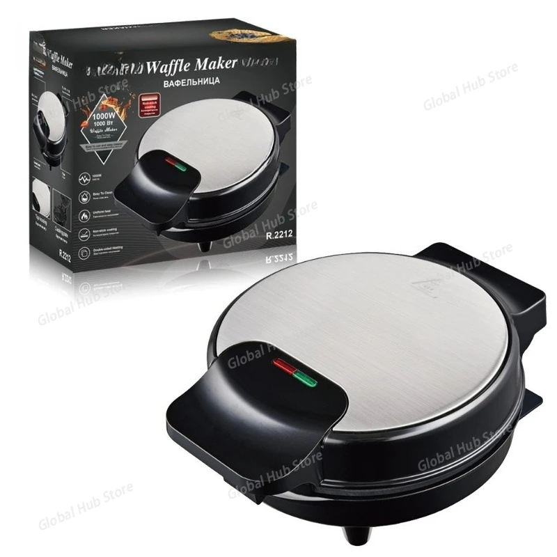 Breakfast machine, waffle maker, double-sided heated electric baking pan, light food machine, sandwich, multi-purpose bread