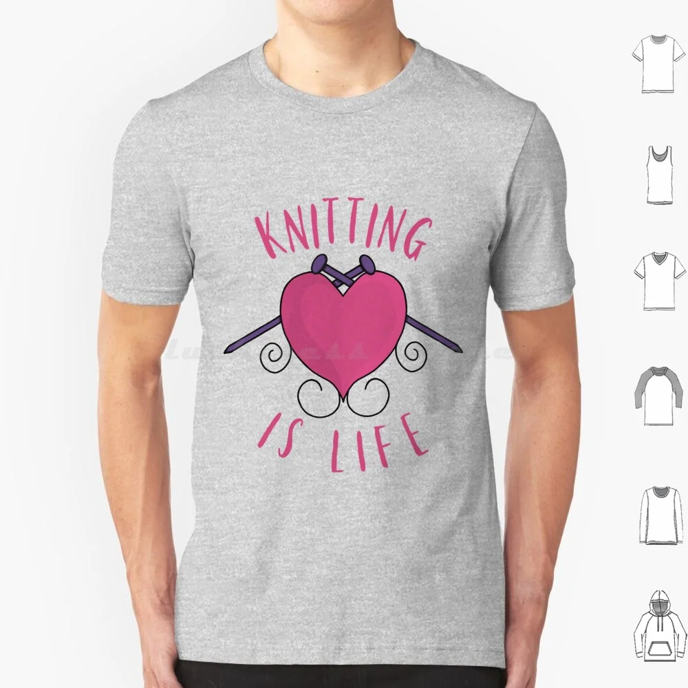 Knitting Is Life T Shirt Men Women Kids 6xl Knittingislife Hobbies Yarn Knitters Graphicdesign Knitting Knitter Knit Knitted