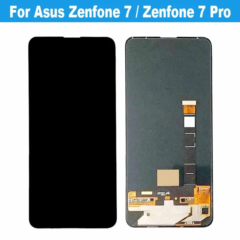 For Asus Zenfone 7 ZS670KS I002D LCD Display Touch Screen Digitizer Assembly For Asus Zenfone 7 Pro ZS671KS I002DD