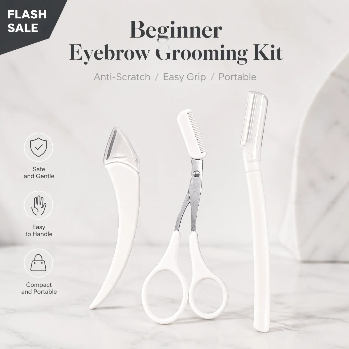 Набор бритв для бровей LUCKGO: – обзор и цена Men'S Grooming Eyebrow Trimming