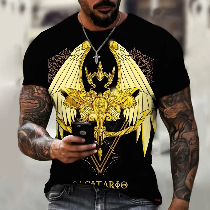 

Hot Selling Anime Saint Seiya Scorpio 3D Print Kids Cosplay T-shirts Summer Men Women Fashion Street Harajuku Short Sleeves Tees