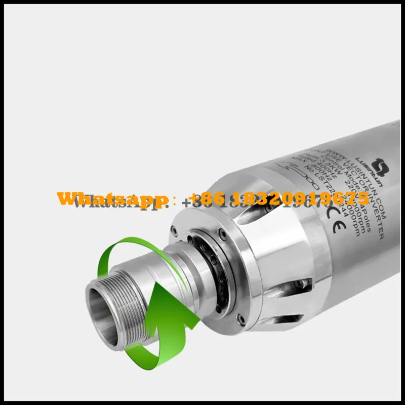 

Высокоскоростной шпиндель Cyclmotion BT30 с автоматической сменой инструмента, водяным охлаждением, мощностью 3 кВт/3,5 кВт, для резьбы по металлу, с керамическими шарикоподшипниками