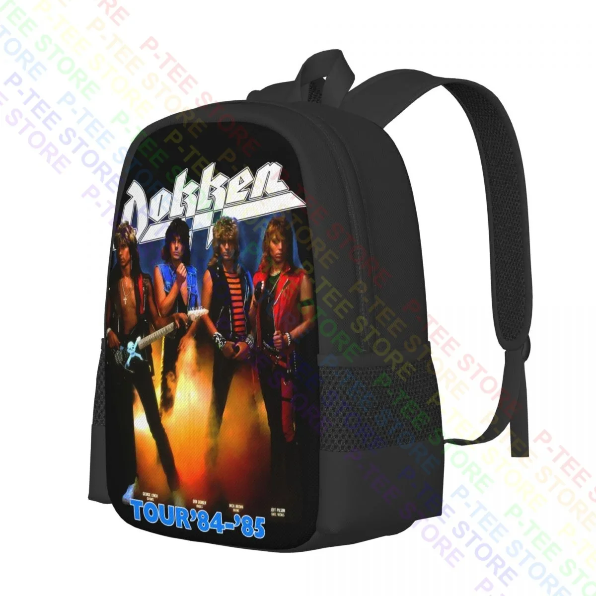 Dokken BandBackpack Large Capacity Vintage Sports Bag