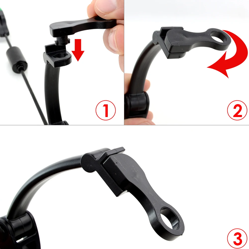 Hirisi B2013 Wireless LED Light Carp Fishing Alarm Swingers Base Seat for Fishing Alarms Bite Indicator Fishing Accessories view 2