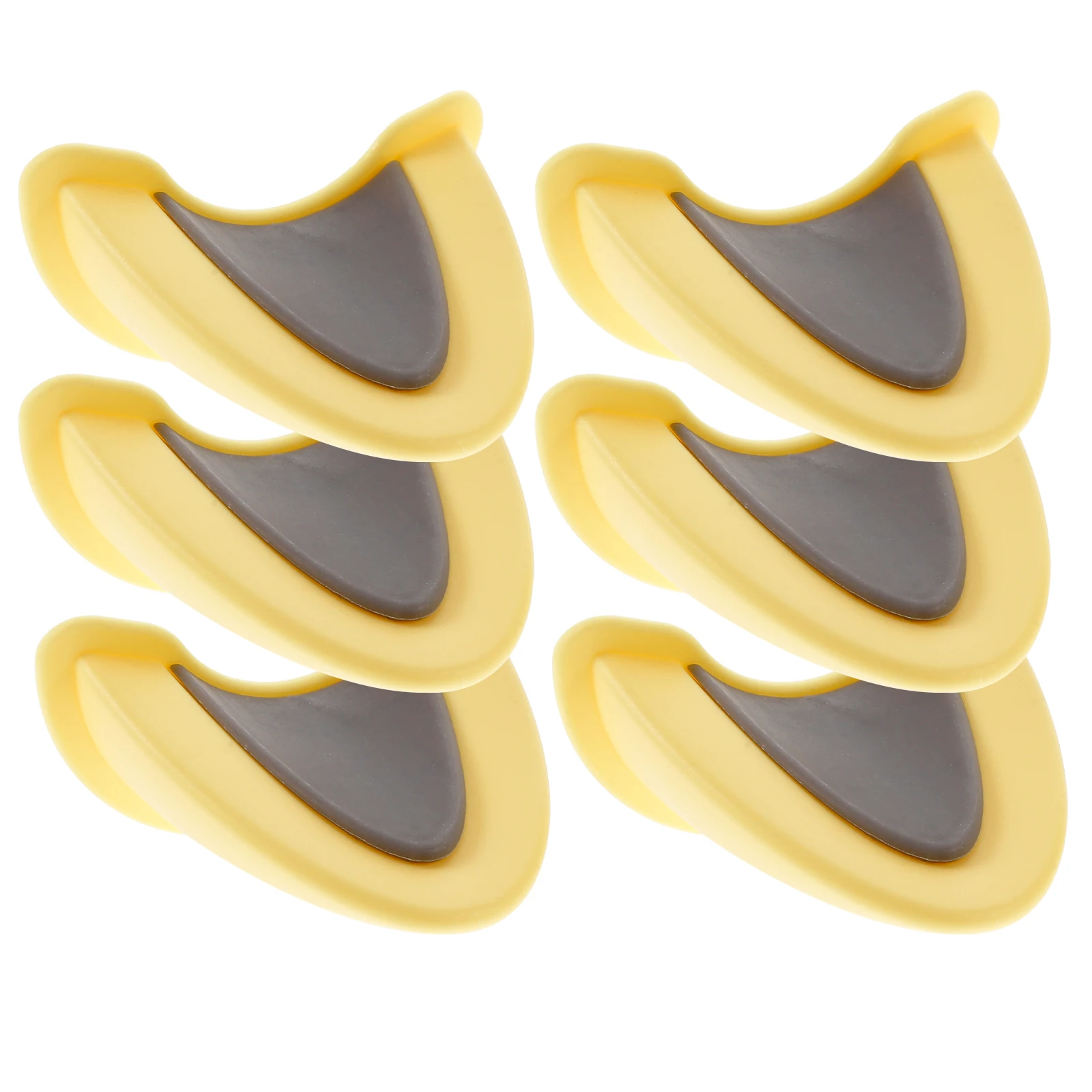 

3 Pairs Cat Ears Accessories ABS Material Creative Motorcycle Scooter Decor Kitten Ears for Bright Color