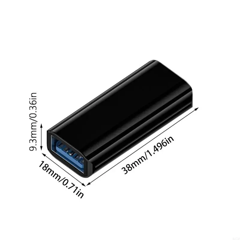 H37E من السهل استخدام USB إلى محولات USB C ، النوع C Extender شحن سريع ونقل البيانات ، والحجم الصديق للسفر #6