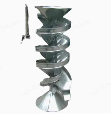 Spiral screen soybean screening machine,Small Wheat Gravity Rice Separator Grain and Seed Separator Grain Separator with Bean