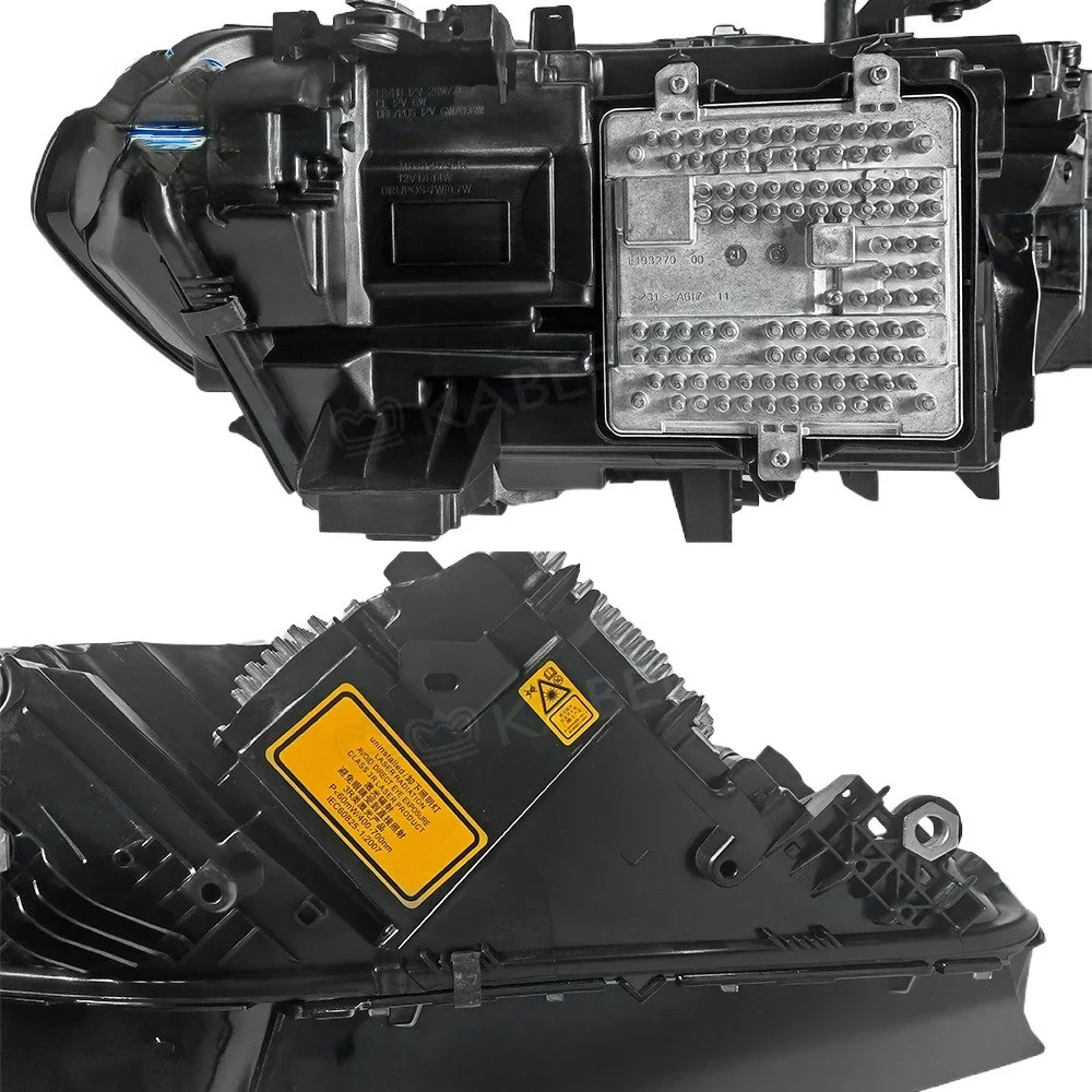 Original LED Follower Laser Headlight Assembly for New BMW X5 G05 G06 12V Red Light Front Lamp Use Model X6