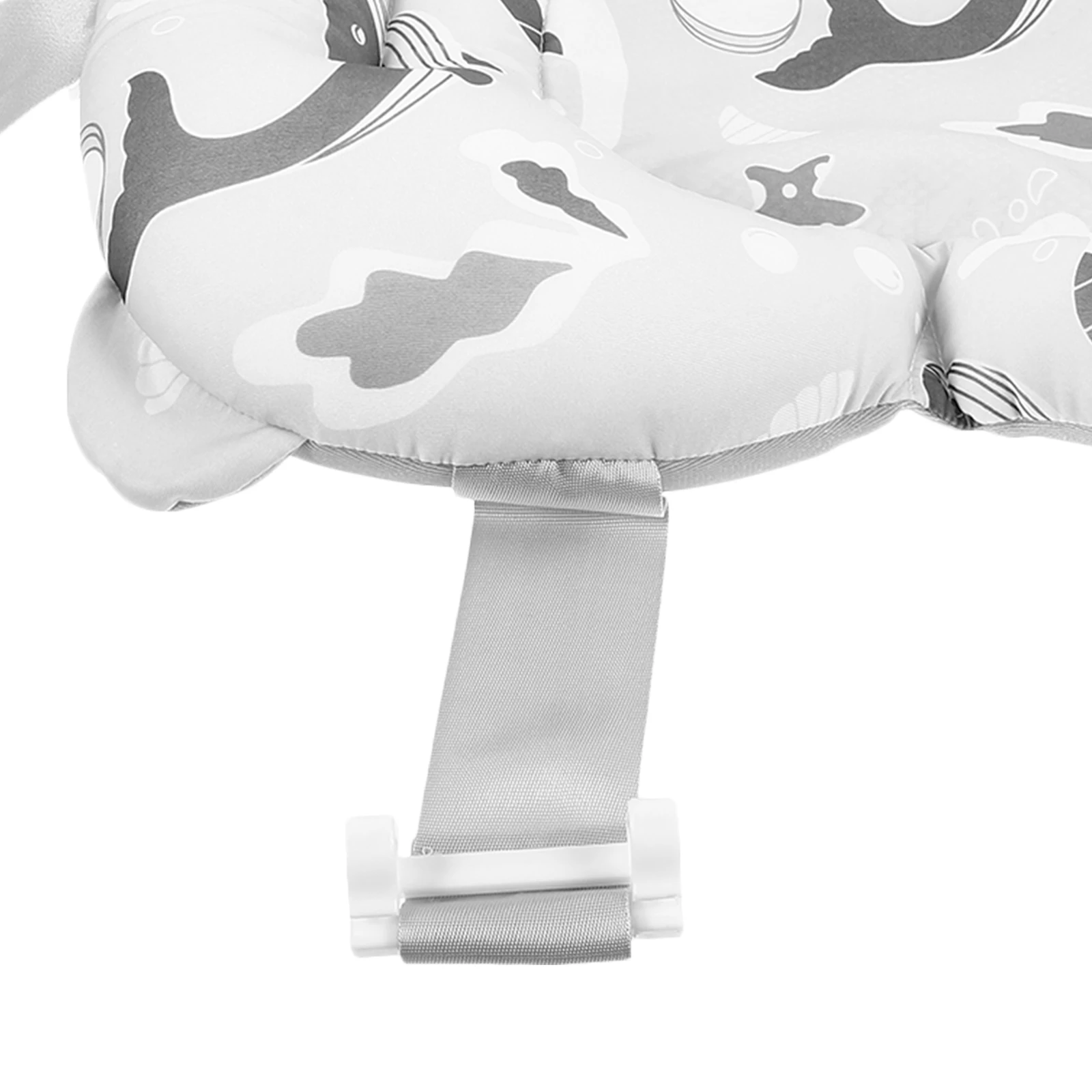 

Adjustable Baby Bath Mat Cushion Pad Support Bathtub Infant Shower Net Soft Comfortable Safe for Newborn