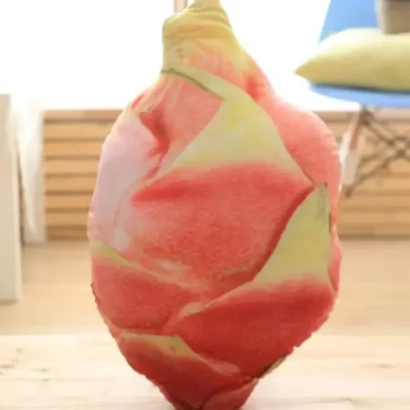 Almohada de fruta simulada, juguete de peluche de piña y fresa, decoración creativa para sofá, almacenamiento, regalo bonito y práctico