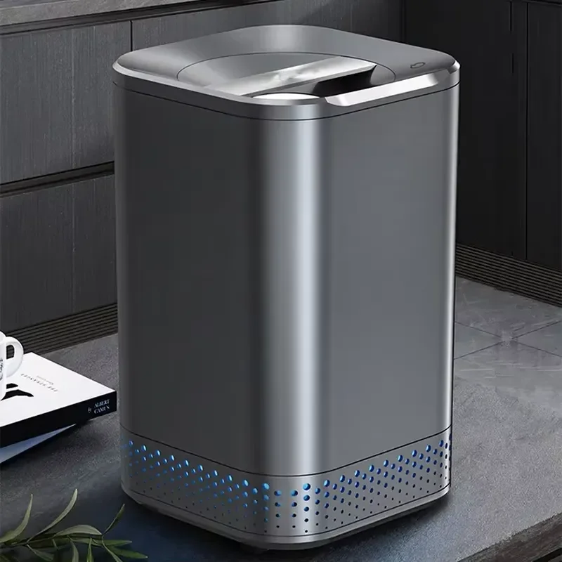 Electric Food Waste Disposer Automatic Kitchen Composter Quiet Indoor Garbage Recycling Machine Batch Feed Home Appliance