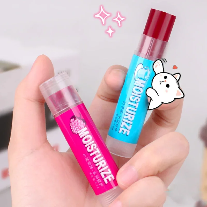 Balsamo per labbra aromatizzato alla frutta Idratante Nutriente Primer per labbra Maschera Lucidalabbra antiaderente a lunga durata Rossetto Labbra Trucco Cosmetici