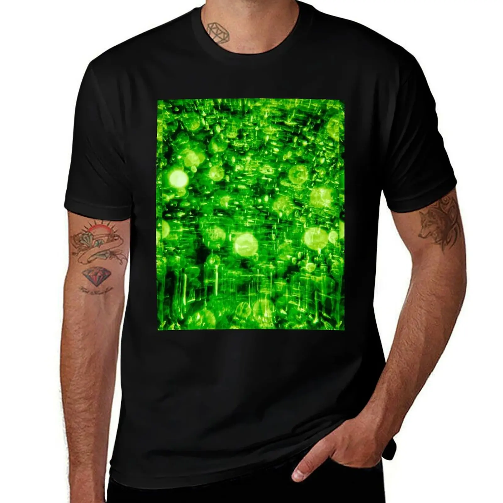 

Green Space T-Shirt t shirt man luxury t shirt personalised t shirts for man cotton funny T-Shirt