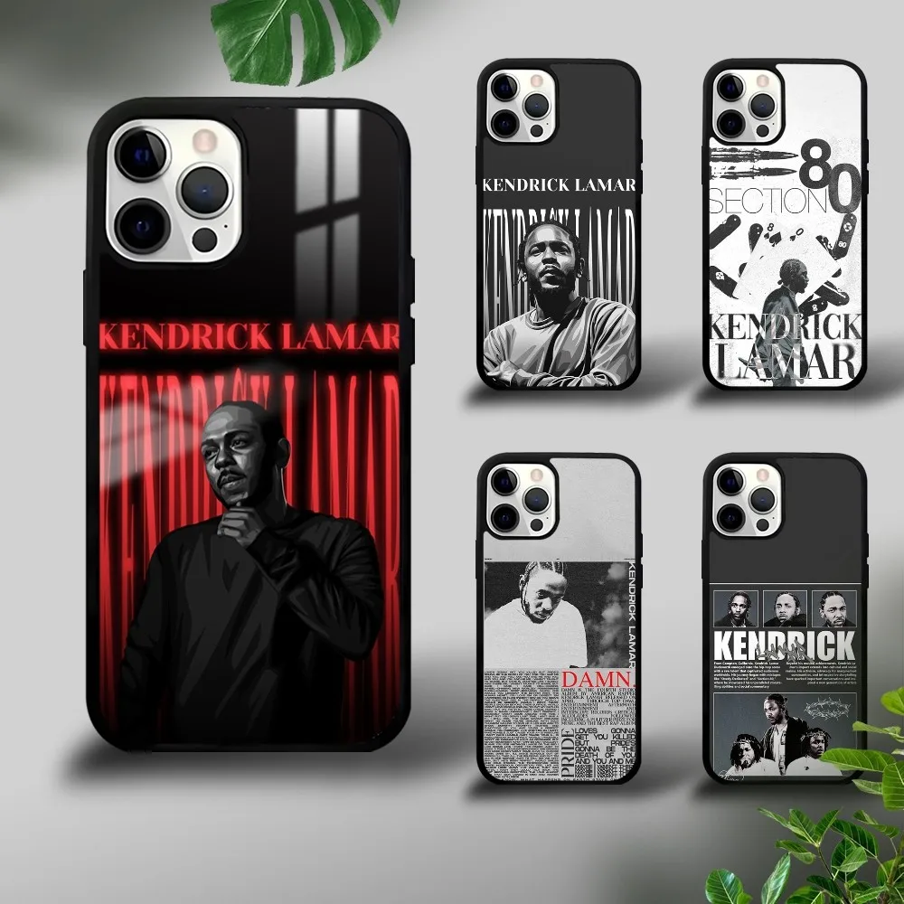 K-Kendrick L-Lamar Phone Case For iPhone 16 15 14 13 12 11 Pro Xs Max Mini Plus Celulares Hard Funda