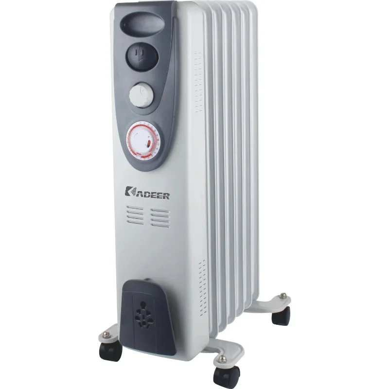 Airo Free Standing Oil Filled Radiator  15Fins Overheat Protection  Home Heater