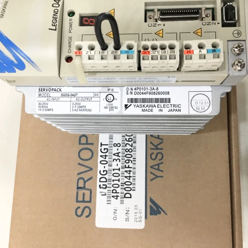 New In Box Yaskawa SGDG-04GT Servo Drive 1 Year Warranty