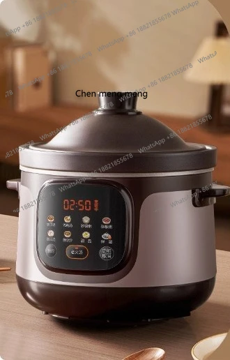 

Electric stew pot household 5L large capacity cup ceramic automatic soup multi-function