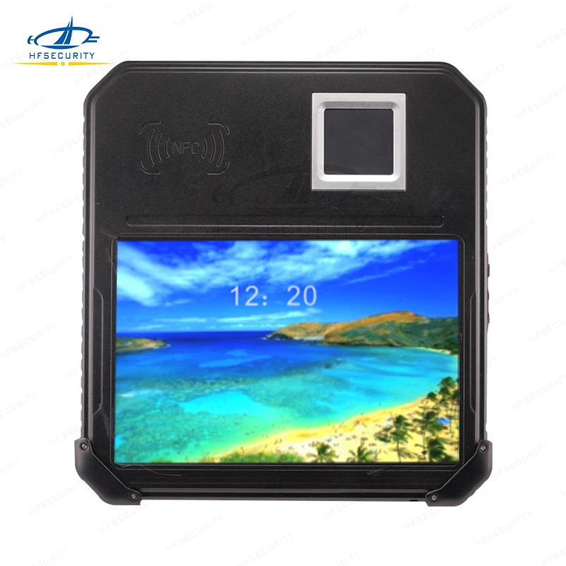 FP845 Android Rugged Indutriall Portable FAP45 Fingerprint Sensor Biometric Tablet