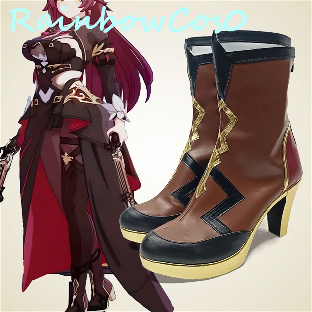 Honkai Impact 3 Eden Cosplay Shoes Boots Game Anime Halloween Christmas RainbowCos0 W2986