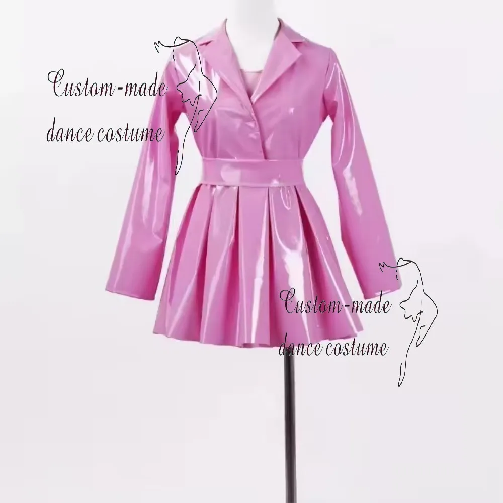 Dance costume jackets for modern dance team performances, suitable for both adults and children, including jazz dance performanc