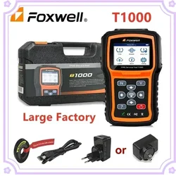 Foxwell T1000 TPMS Tool TPMS Sensors Programming Activate Check RF Key FOB Tire Pressure Monitoring System Auto Tester PK TS601