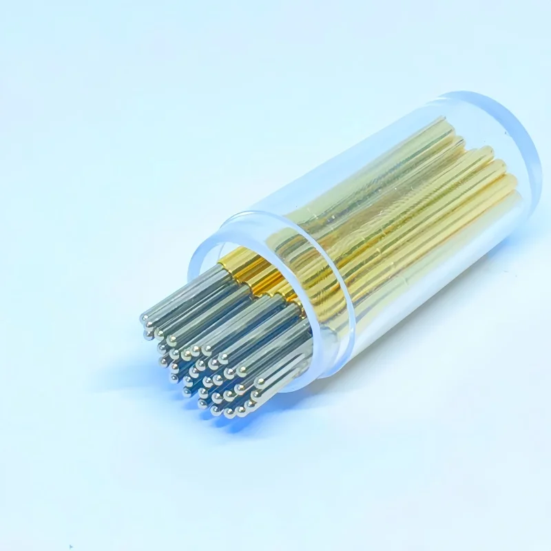 20/100PCS P100-J1 Small Round Head Spring Test Probe Pogo Pin P100-J Dia 1.36mm Needle Length 33.35mm Circuit Board Test Pin