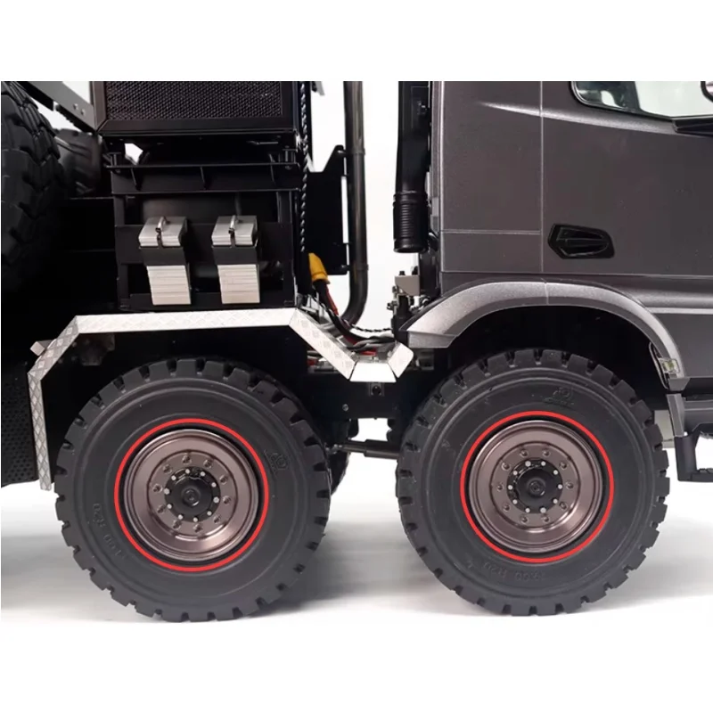 2 Stück JDMODEL Metall-Simulations-XS45-Vorderradnabe für 1/14 RC Truck Scaleclub Lxy/RC Achse Auto JDM-193 RC Zubehör – Detail 6