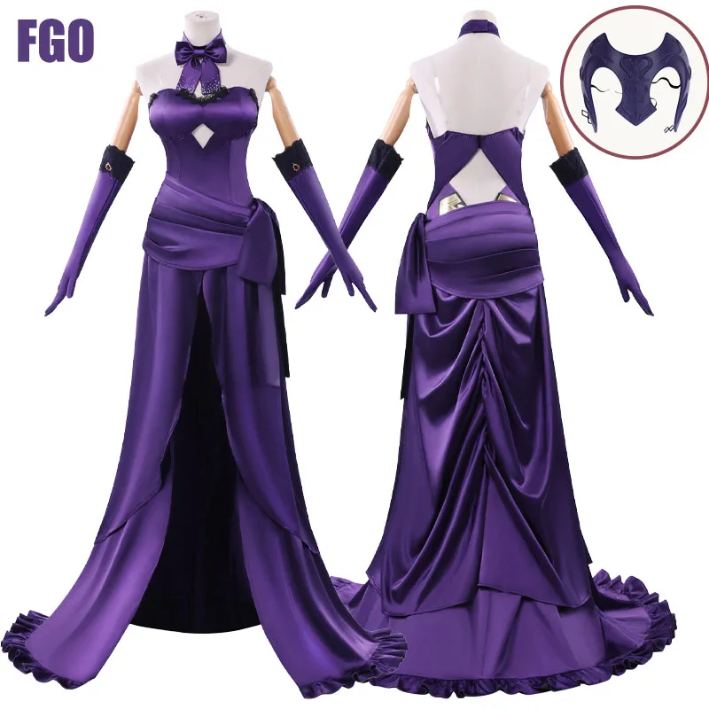 

Fate Grand Order Alter Косплей Костюм FGO Alter Платье Вечернее Платье Фиолетовый Взрослый Женский Хэллоуин Вечеринка Ролевая Игра Униформа Женская