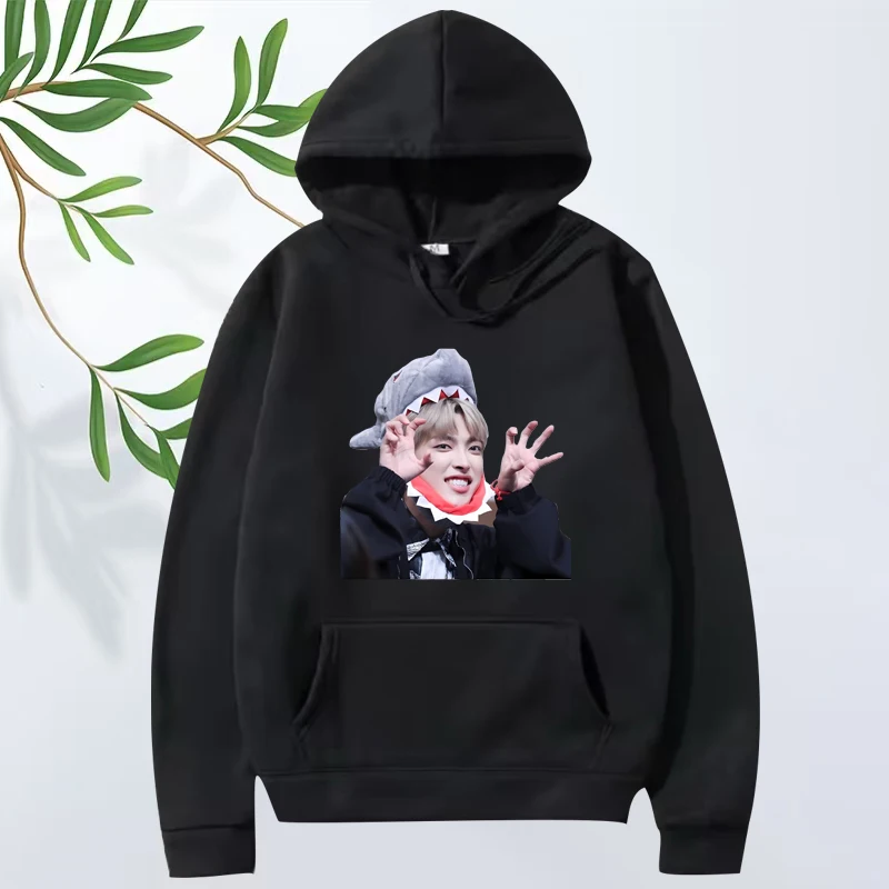 

Ateez Hongjoong classic funny graphic hoodie 2025 new men ’s women vintage Long sleeve streetwear print oversized hoodie unisex