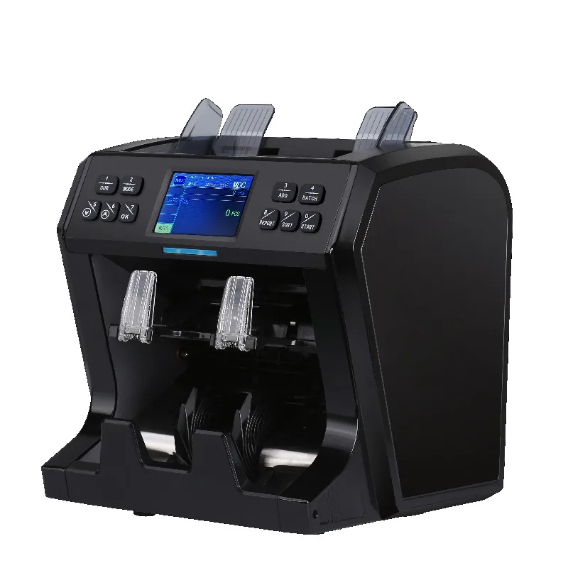 WT-800 CIS Mixed SAR LBP IQD XOF XAF USD MXN GBP EURO CNY Währungen Wert Cash Note Zählmaschine