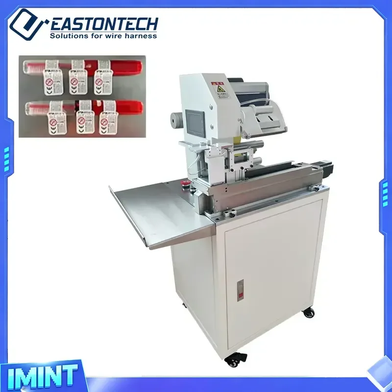 EW-7750 Semi-automatic Accurate Labeling Wire Flag Labeling Tube USB Wire Labeler Folder Toothpick Flag Sticker Folding